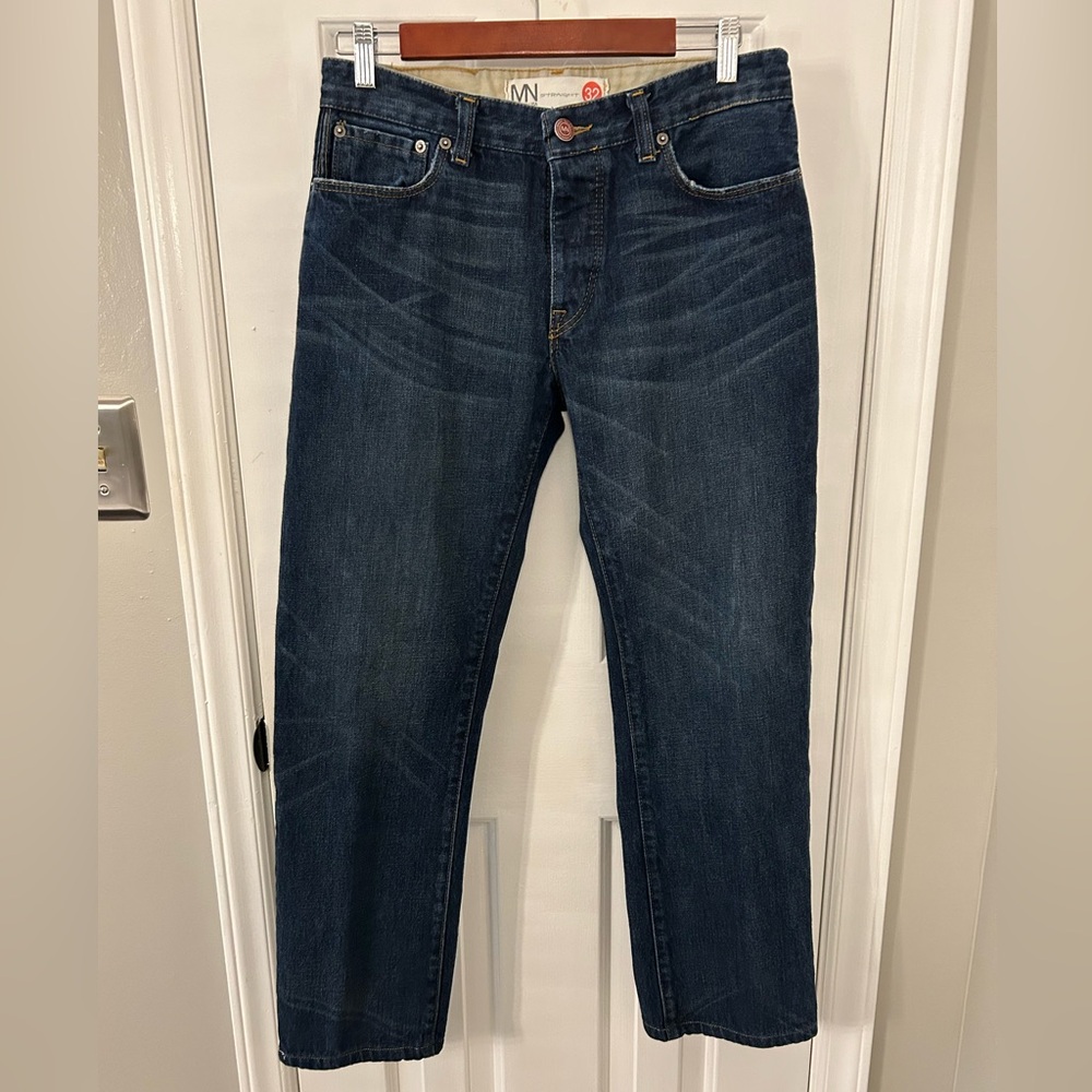 Men’s Marc Nelson 32x28 Straight Leg Dark Wash Jeans